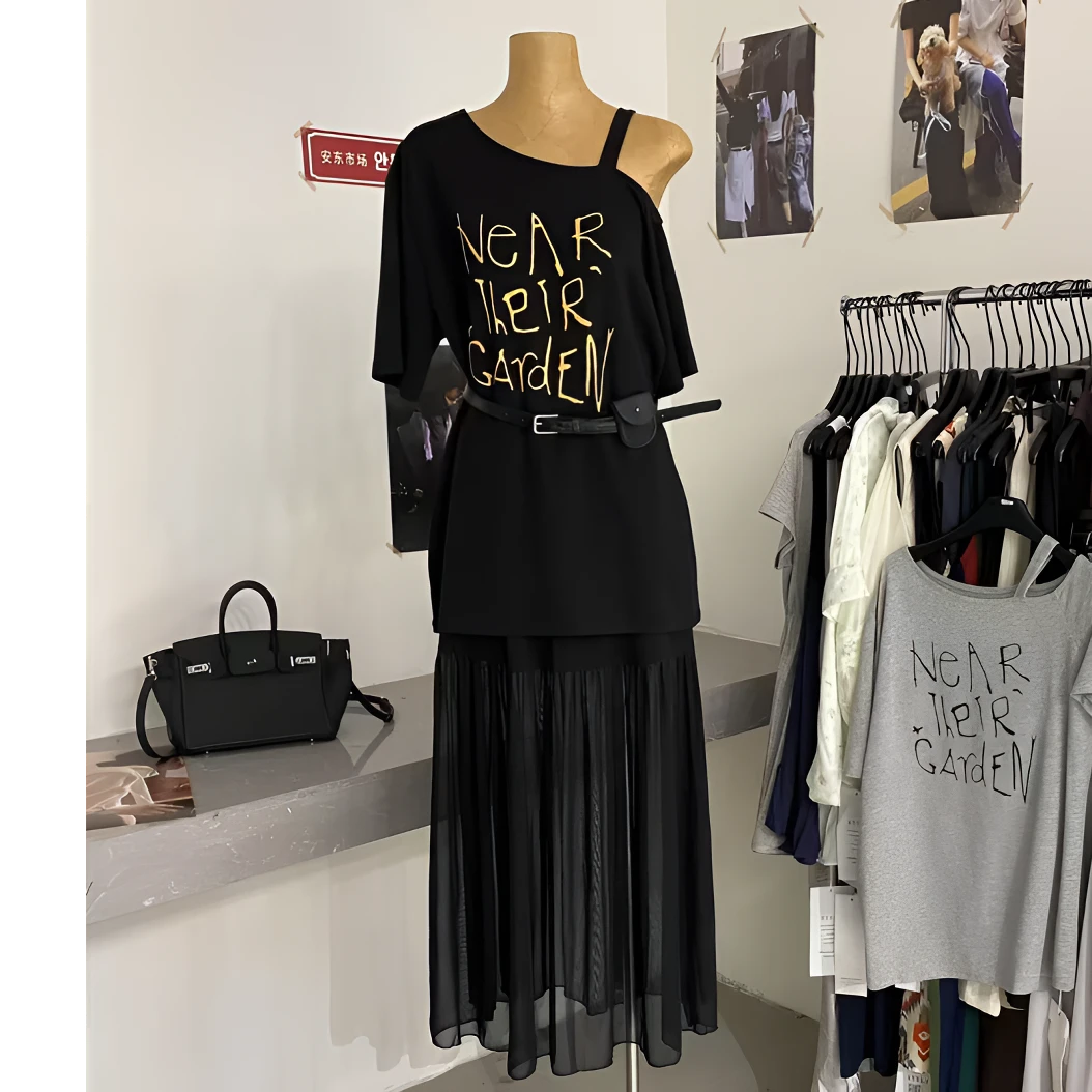 【ARONG阿荣家】套装06231-灰色黑色-F