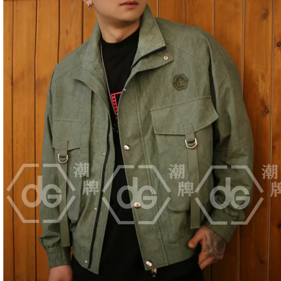 设计师潮牌春季薄款个性男士外套