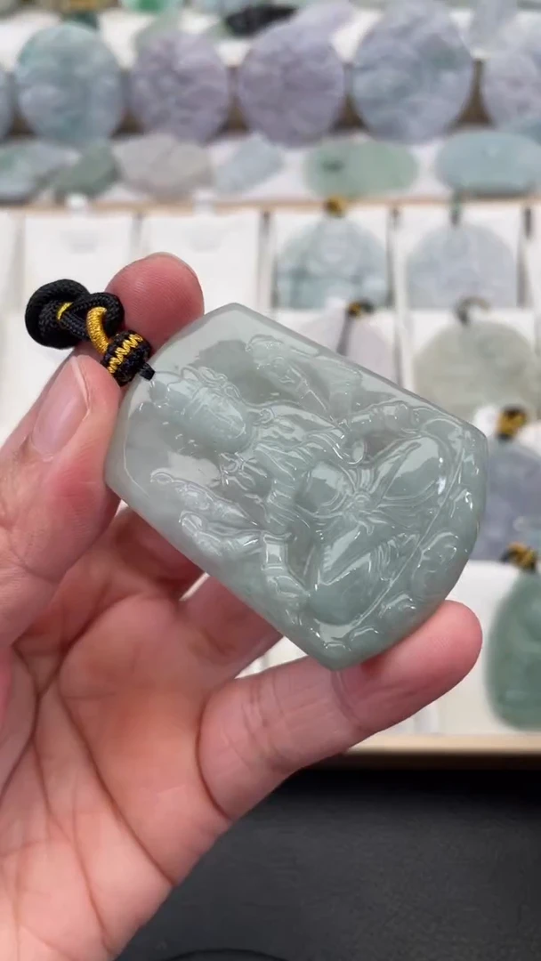 颈饰未镶嵌翡翠天然缅甸翡翠A货314