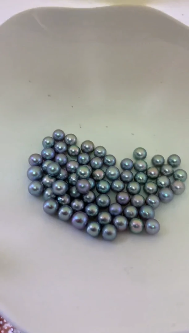 【闪购商品】淡水珍珠耳钉银S925镶嵌多发其一