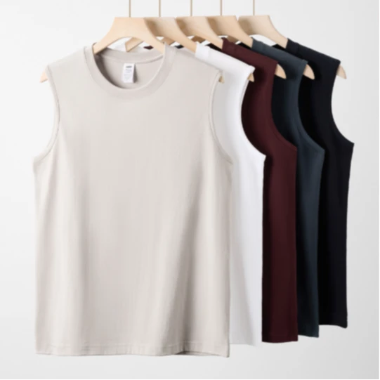 【两件装 纯棉背心】新疆棉高级丝滑凉感重磅男女同款