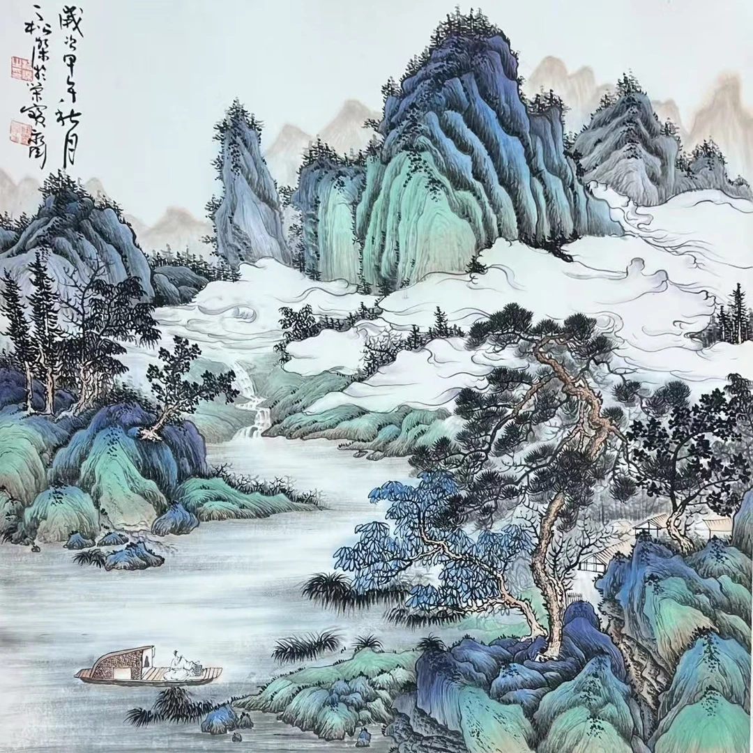中国画都/丁松杰/甄选国画系列/绘画作品B1021
