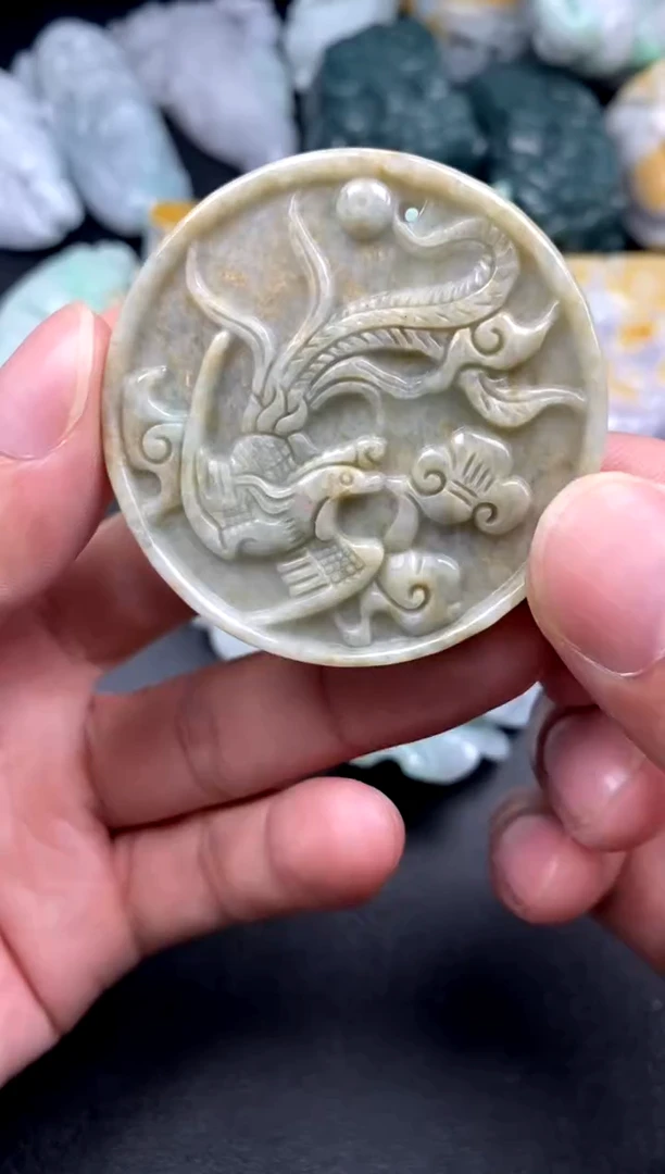 吊坠(不含链)未镶嵌翡翠1