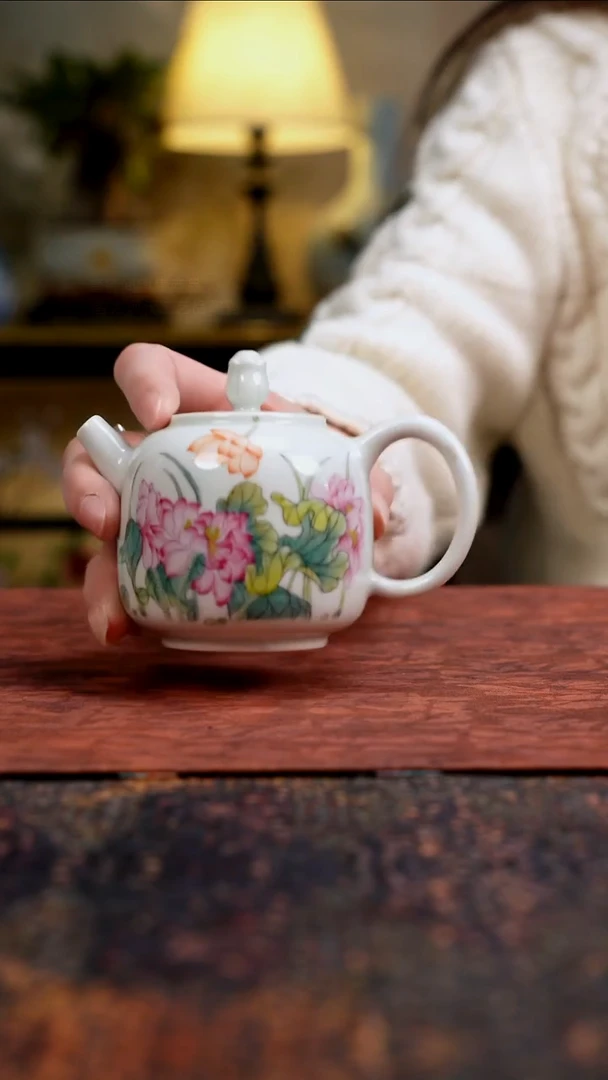 杯景德镇陶瓷杯碗柴烧多人