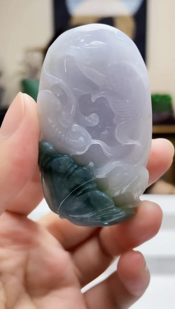 未镶嵌定制翡翠吊坠86