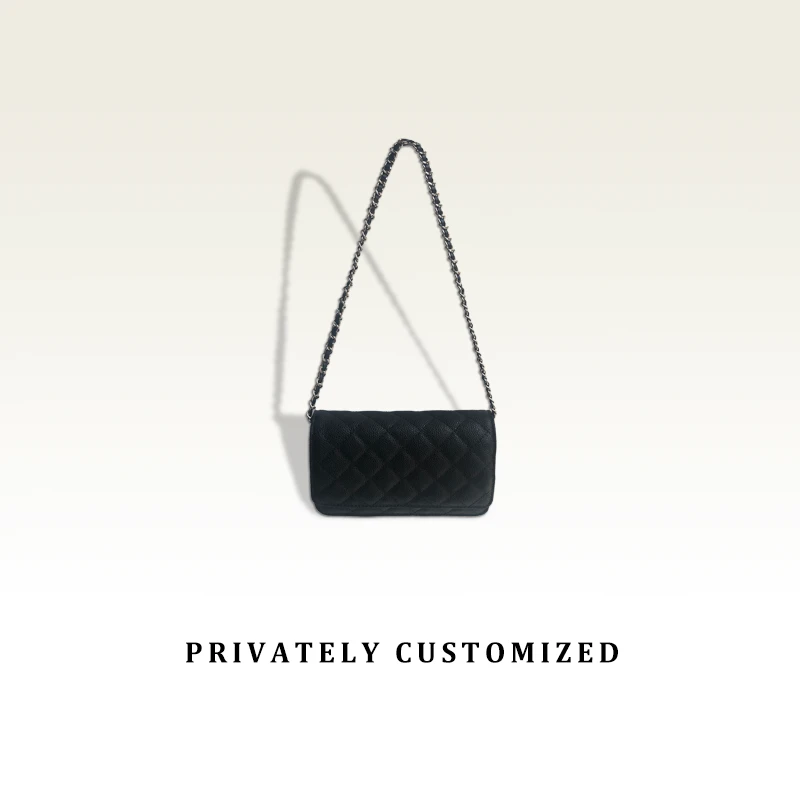 时尚百搭真皮女士单肩包