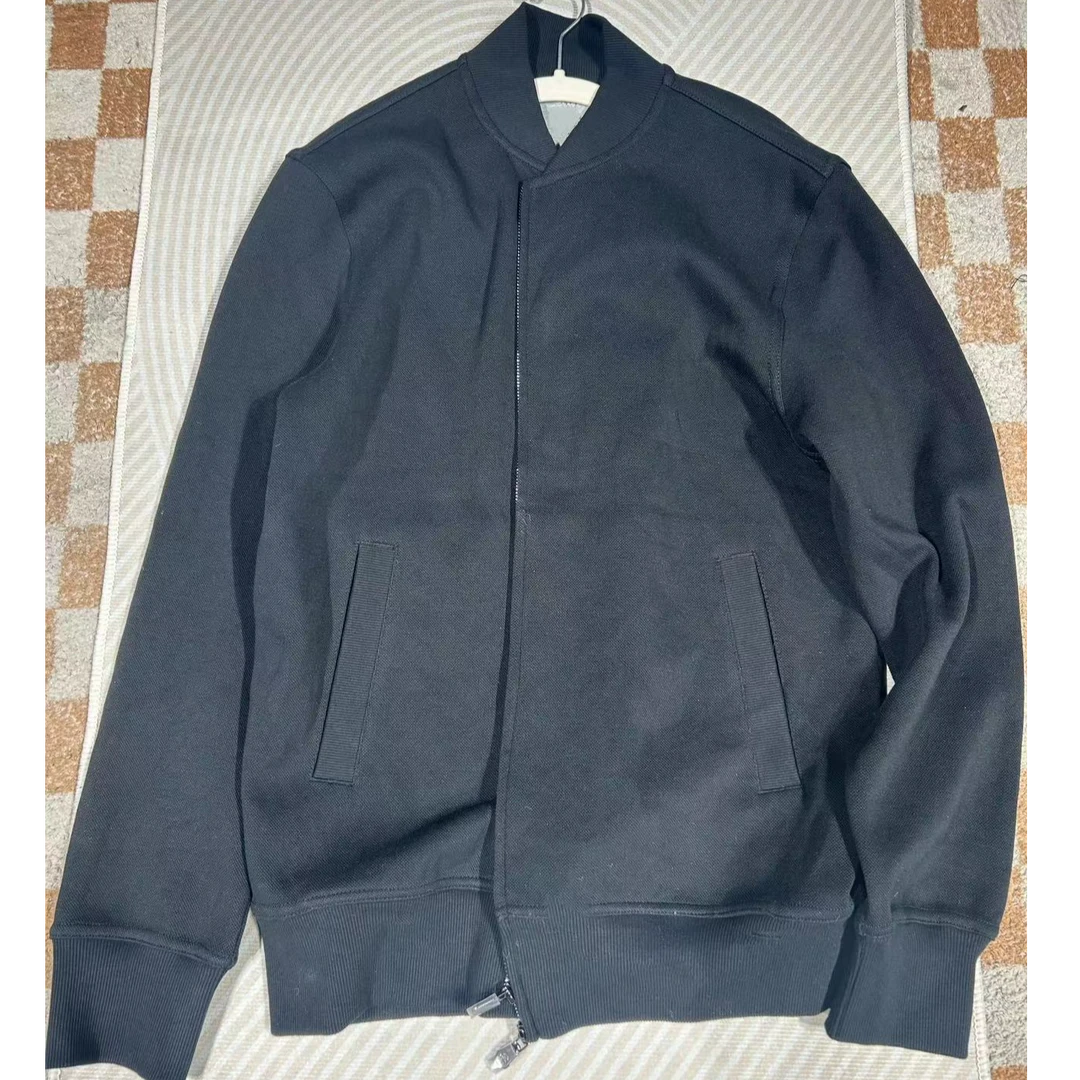 新款黑色棒球领BC夹克外套