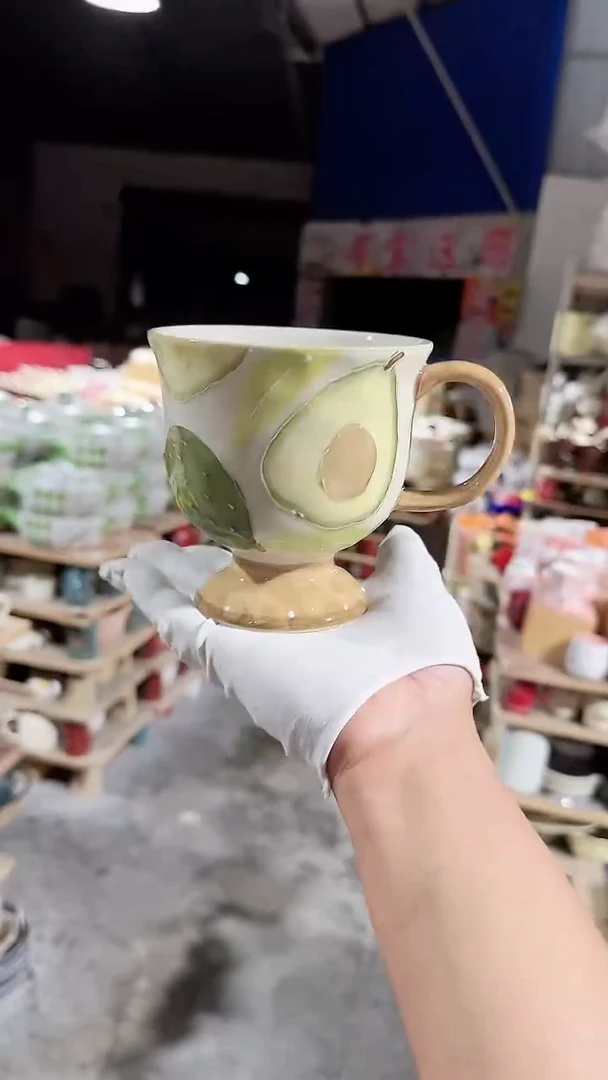 陶瓷高脚杯微瑕 凑满20元包邮