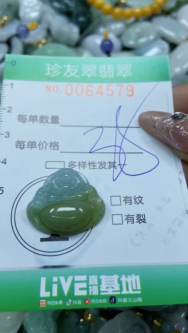 【闪购商品】翡翠颈饰未镶嵌闪购商品0064579