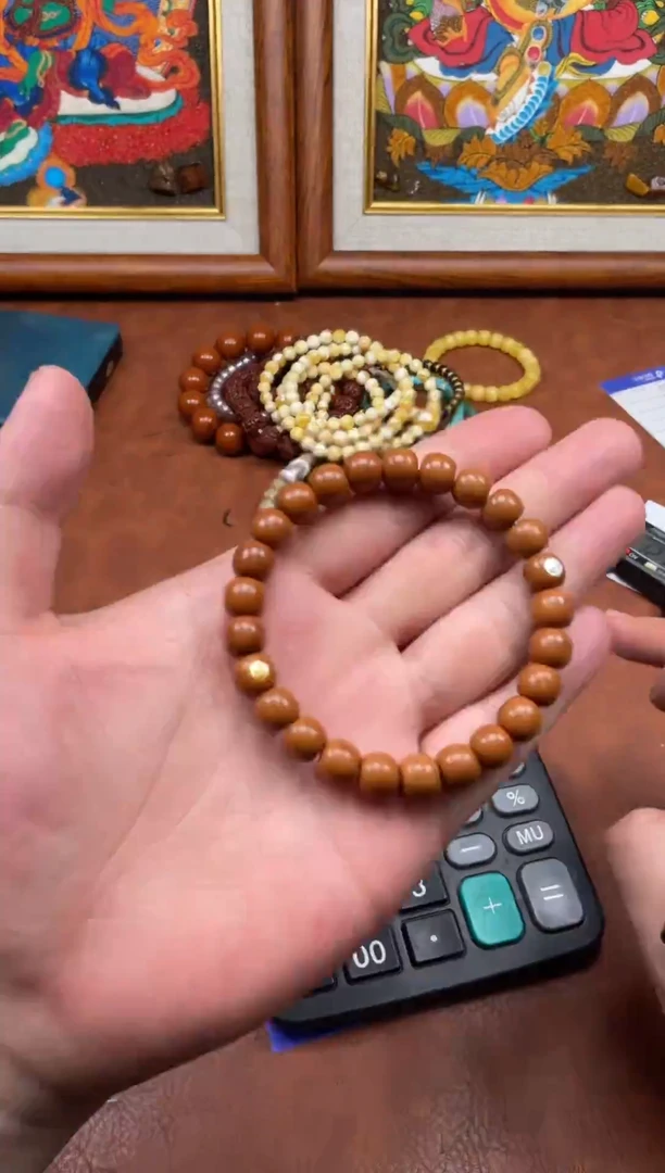 手串猴头核桃海**道文玩