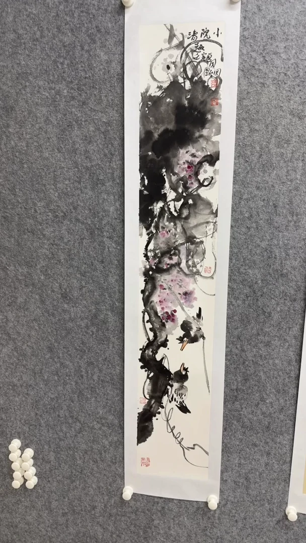 国画写意画花鸟画手绘