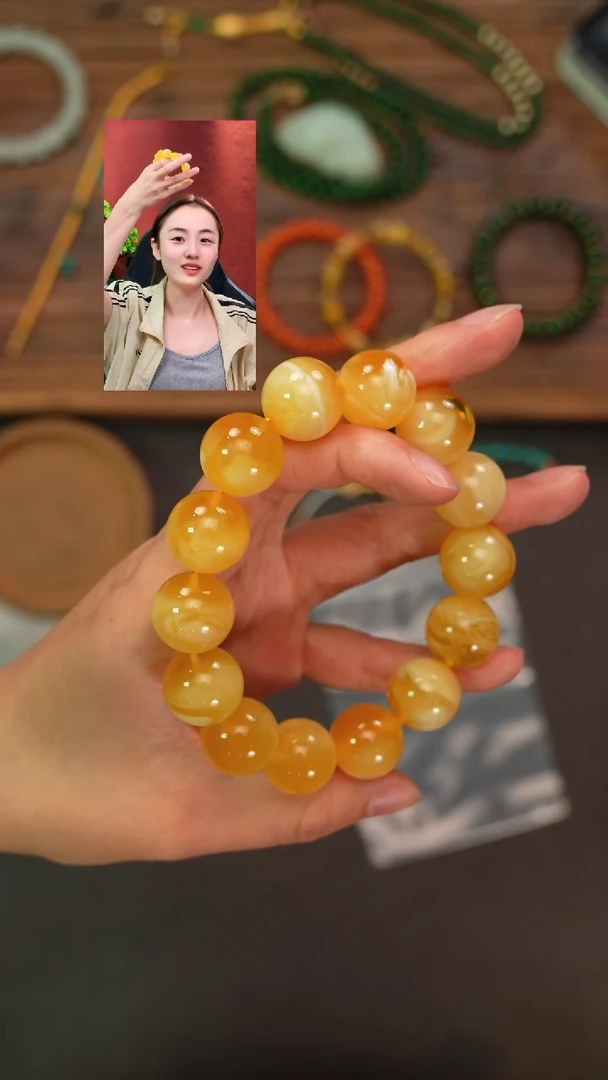手串蜜蜡未镶嵌粽*遇见匠心品质回血