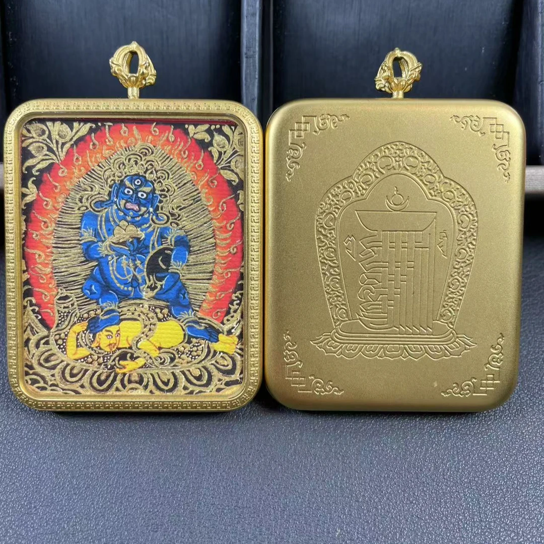 黑C   唐卡   吊坠