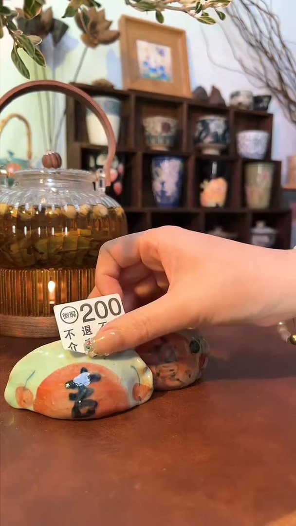 【闪购商品】微瑕景德镇手工手绘200