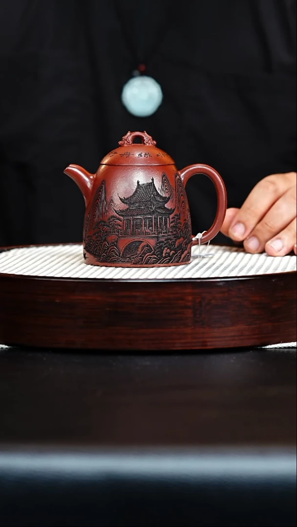 茶壶紫砂宜兴紫砂 秦权 杨三琴
