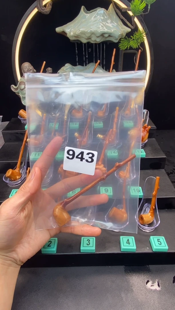 【闪购商品】黑果木檬子木烟斗