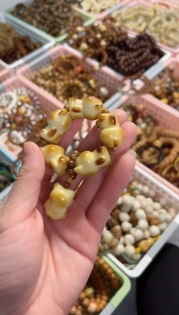 【闪购商品】菩提根/象牙果手串象牙果小熊手捻