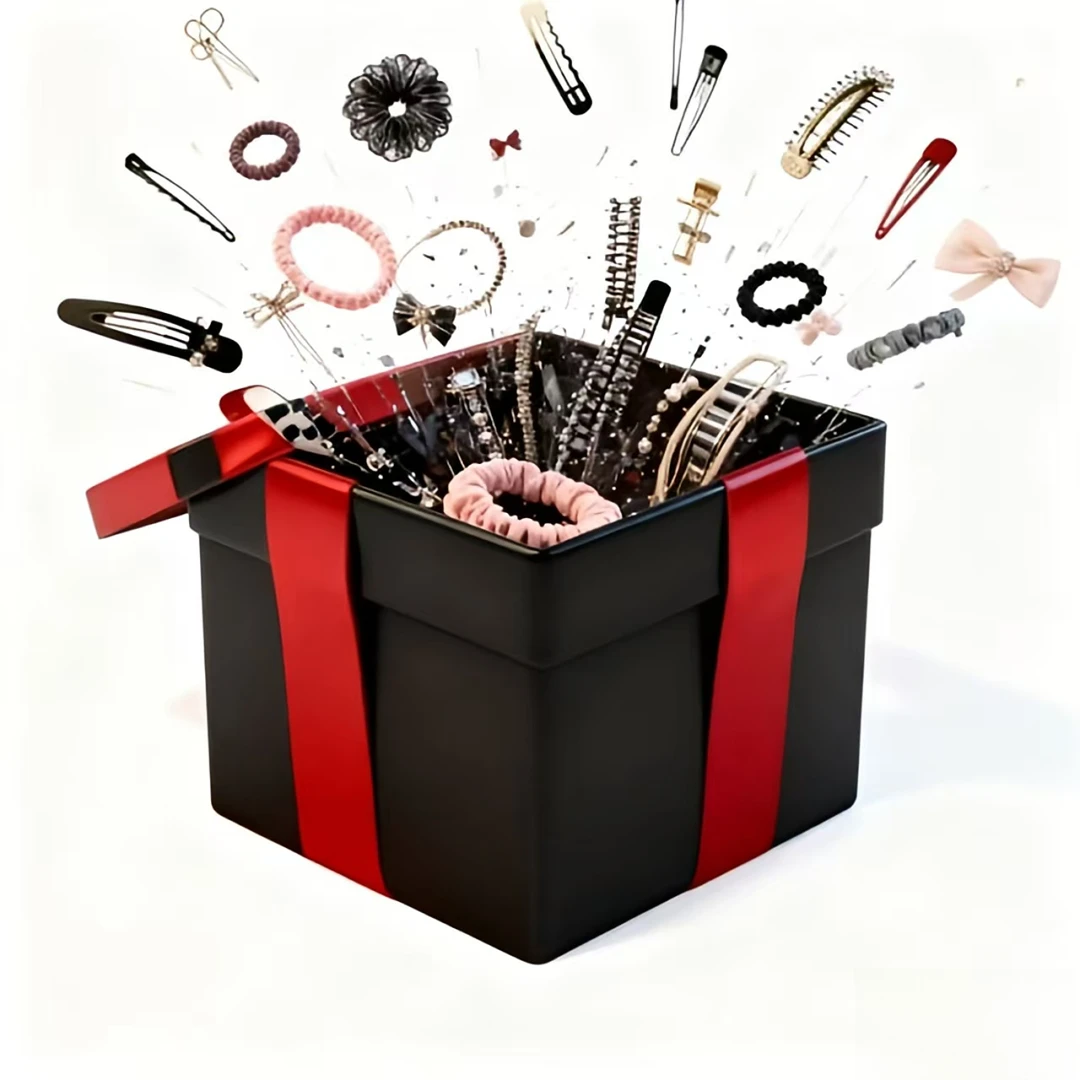 惊喜盒子4 以直播展示产品实物为准 甄选级发圈发卡 11月10日