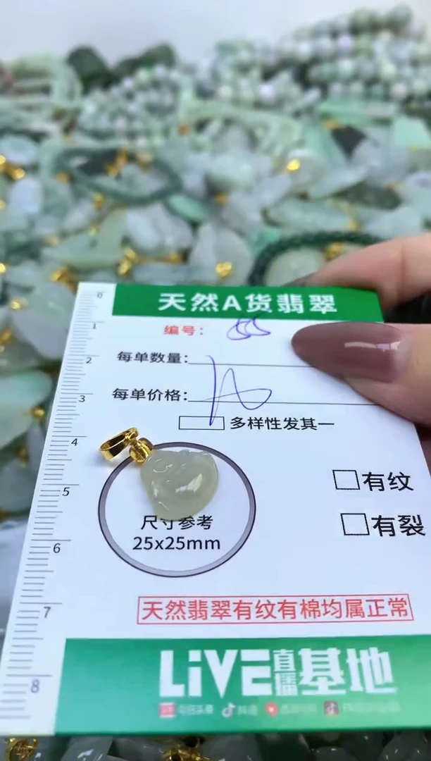 颈饰未镶嵌翡翠纯天然缅甸A货翡翠