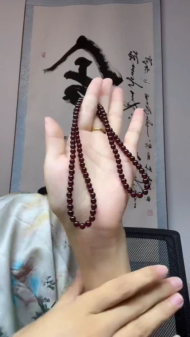 项链未镶嵌石榴石卡5