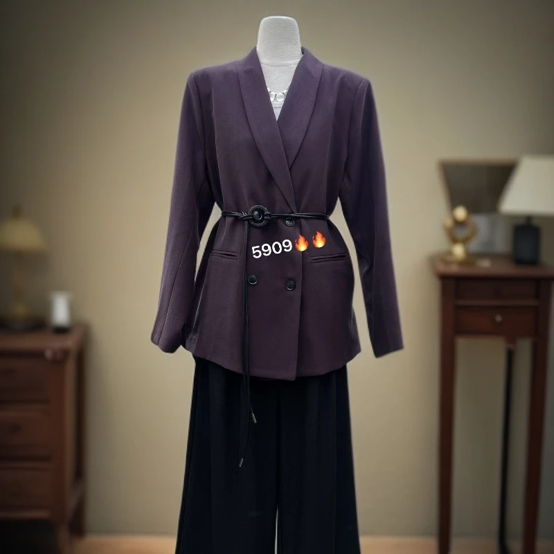 白姐同款西装带腰带（5909）