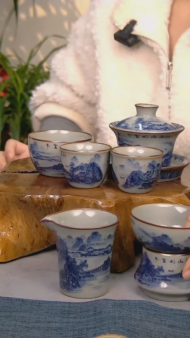 【闪购商品】简装家用款6件套 陶瓷家用茶具系列