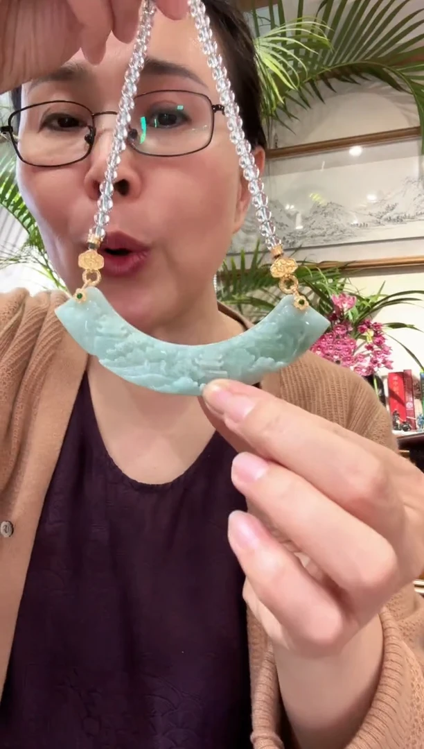 【闪购商品】翡翠颈饰未镶嵌国风