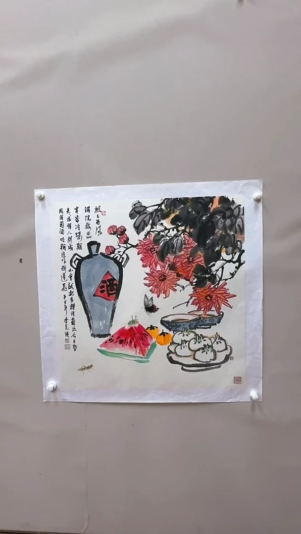 【闪购商品】国画李克瑛手绘国画