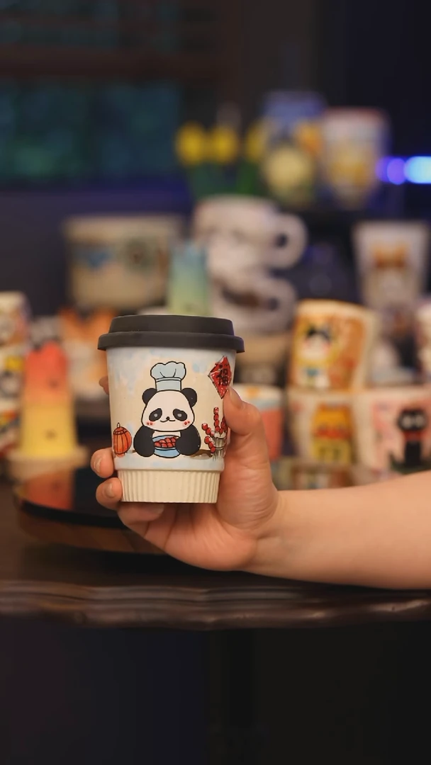 【闪购商品】摆件景德镇釉下彩绘设计师款式陶瓷