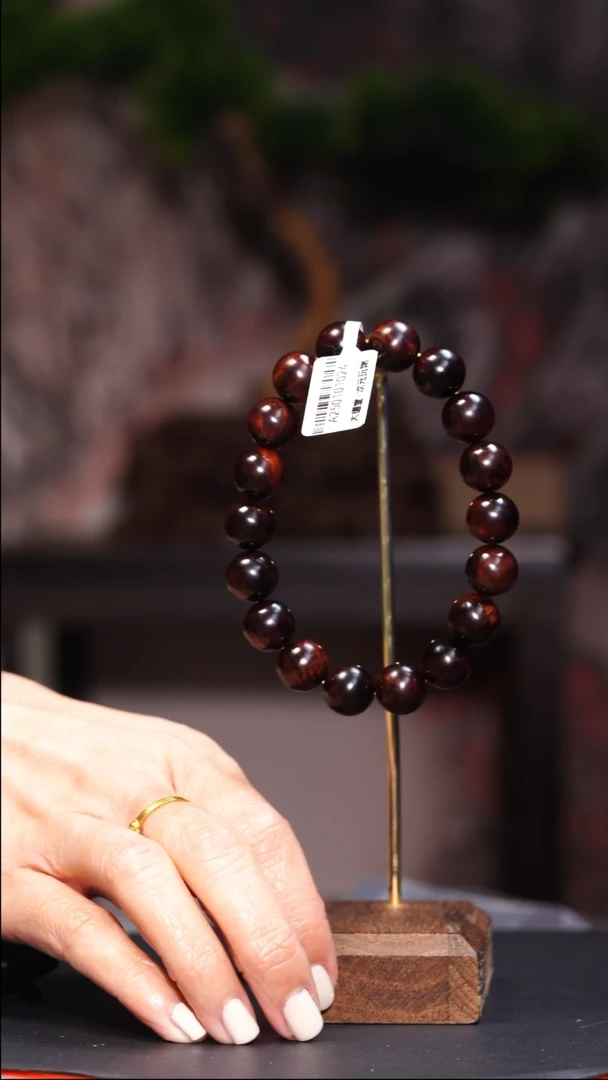 【闪购商品】黄花梨/降香黄檀手串/手链1.2紫油梨圆珠