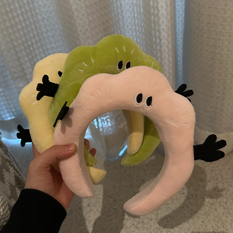 可爱搞怪少女发箍秋冬洗脸发卡2025新款防滑敷面膜居家可爱发箍