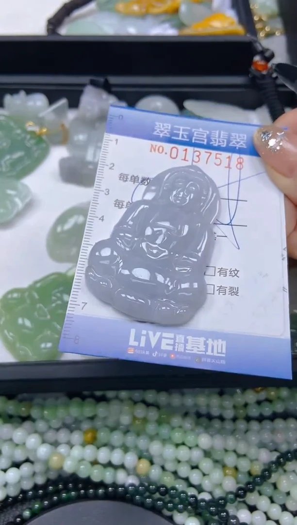 翡翠未镶嵌颈饰闪购0137518