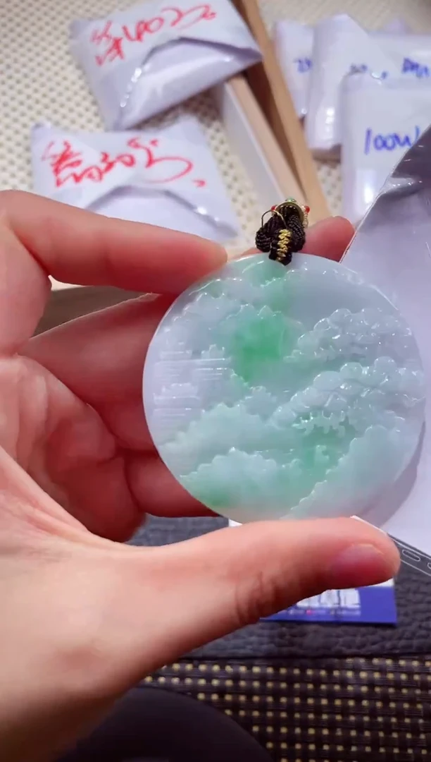 未镶嵌挂件翡翠000111