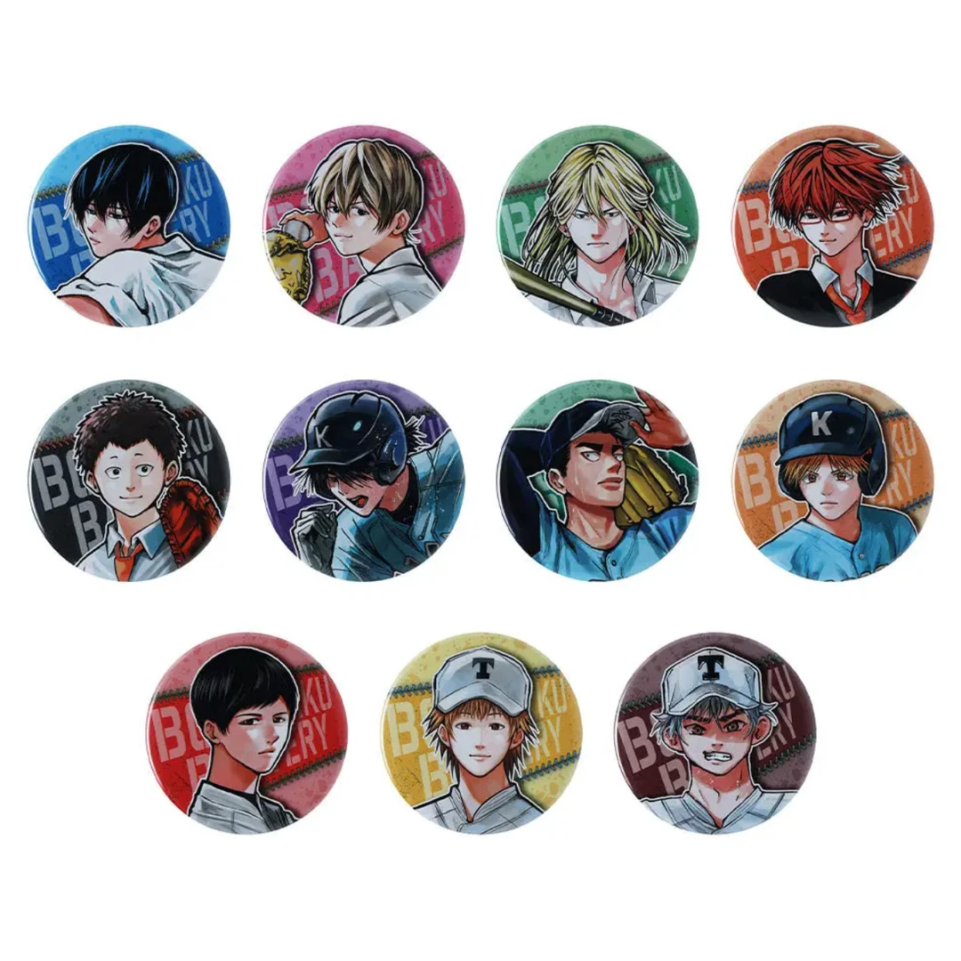 失忆投捕 JS10周年 忘八原画吧唧 徽章盲盒 代拆