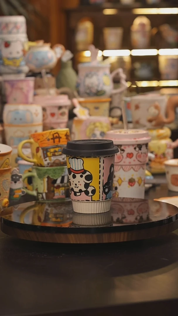 景德镇釉下彩绘设计师款式陶瓷