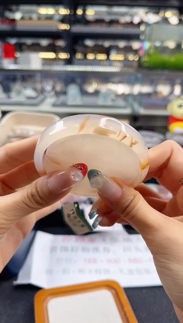 未镶嵌手镯石英质玉61圈口 （赠品镯心）3624585