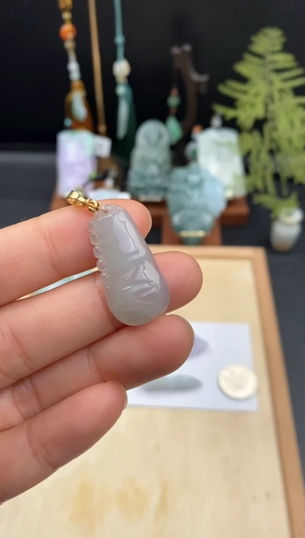 【闪购商品】翡翠颈饰合金竹子