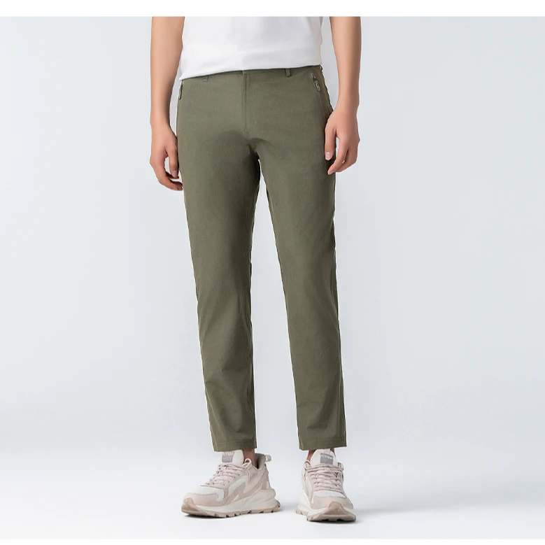 宝丫轻奢 T男式立体裁剪通勤时尚舒适休闲裤M004