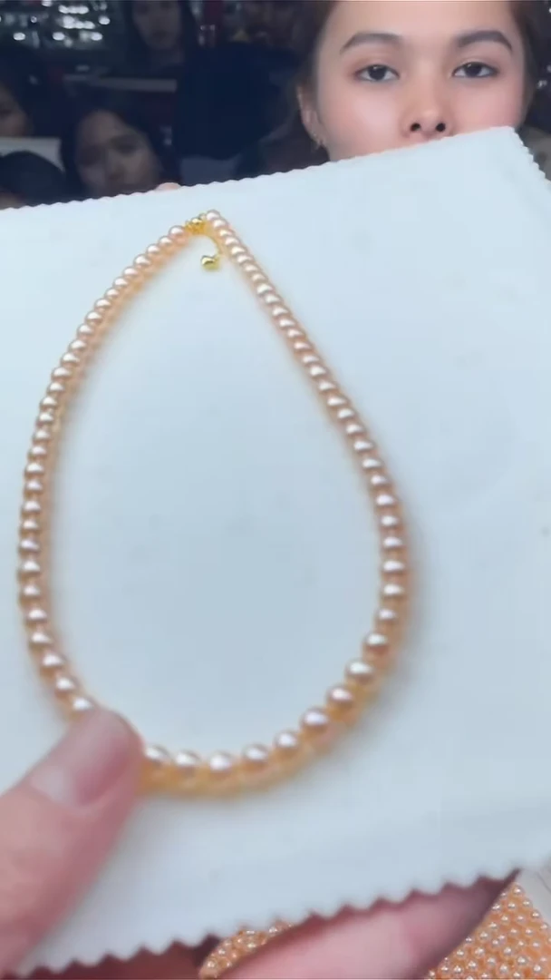 淡水珍珠未镶嵌颈饰30277T26-3NH61多样性发一件