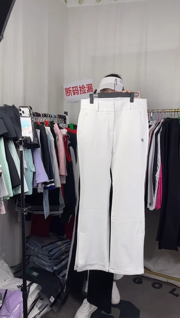 高尔夫白色裤子XL码