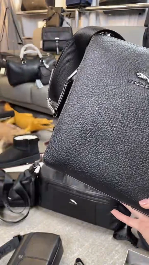 牛皮（革）韩爵绅士包包皮具690