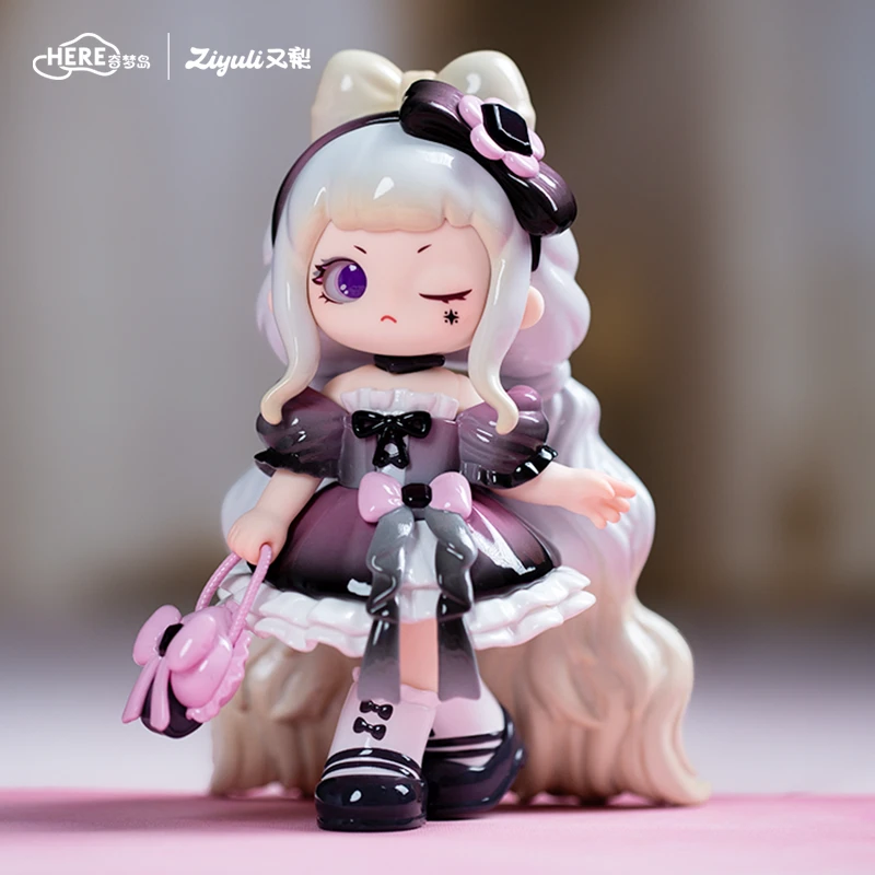 ZIYULI又梨璀璨石刻系列黑曜石邂逅限定吊卡