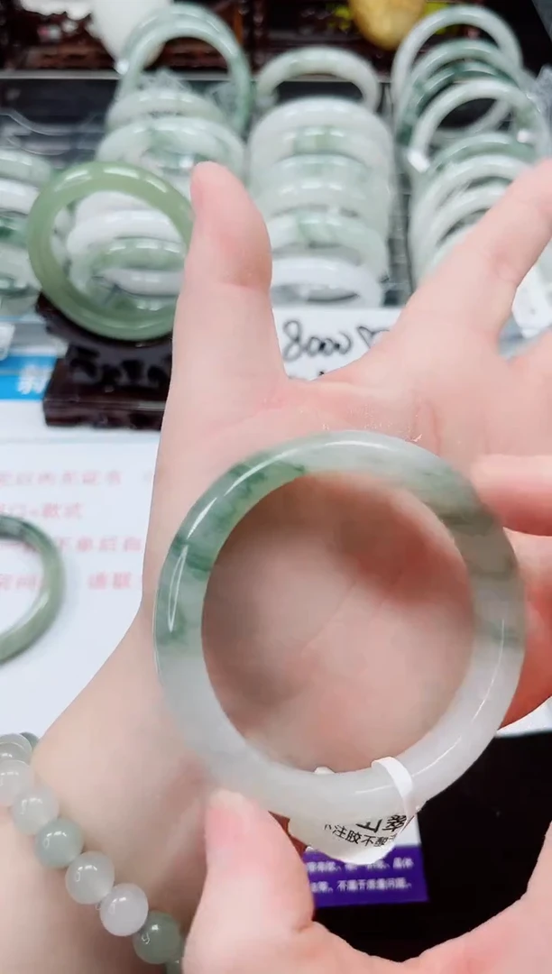 未镶嵌手镯石英质玉368-56/57