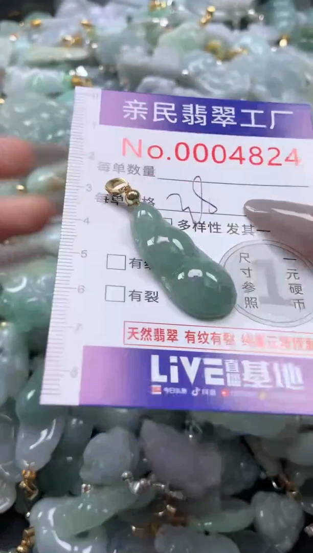 颈饰未镶嵌翡翠4824