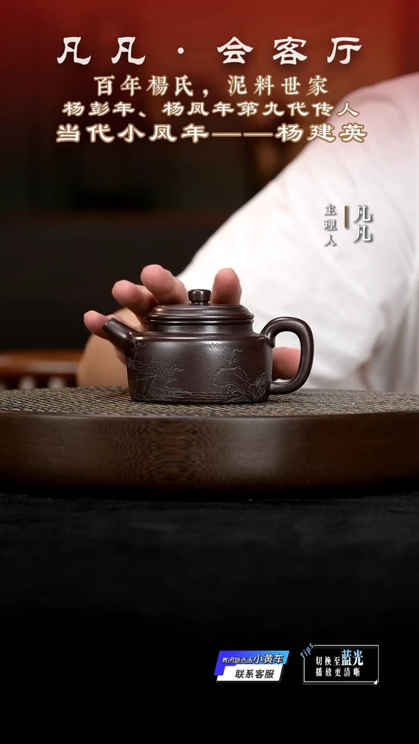 茶壶紫砂凡凡会客厅 紫砂壶01