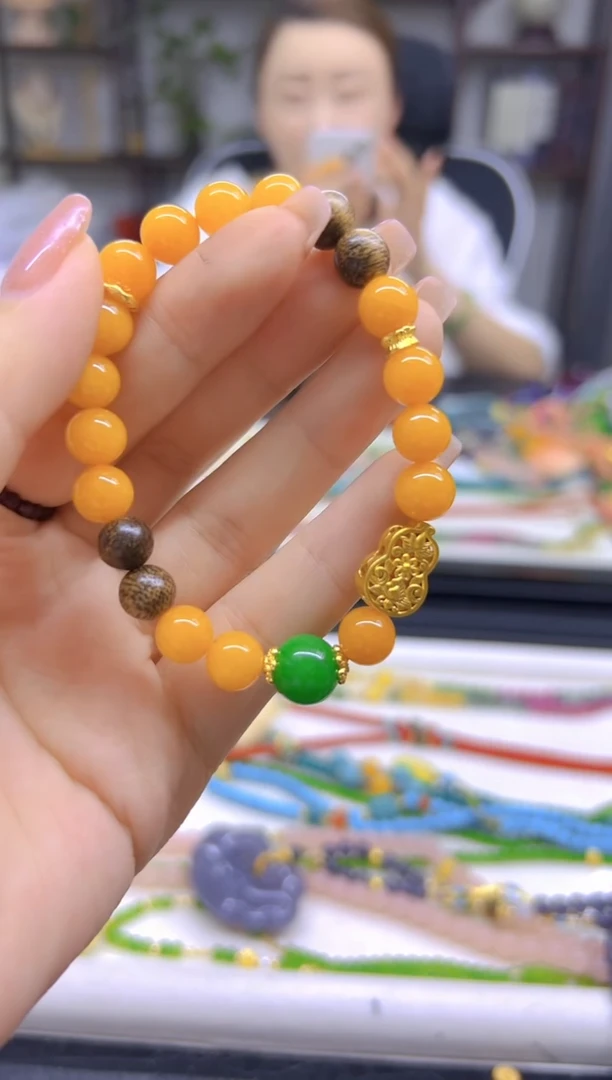 未镶嵌手链翡翠DIY款S673