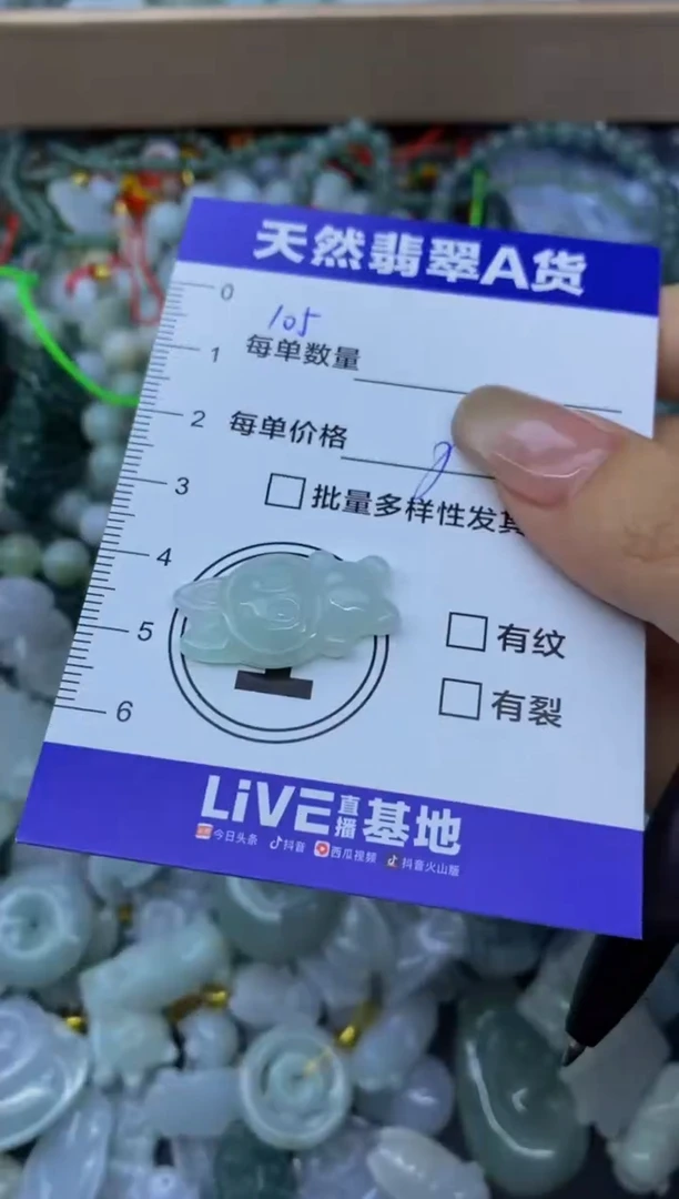 颈饰未镶嵌翡翠天然翡翠A货批量多样性发一件