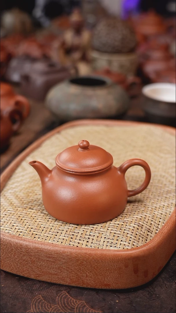 茶壶紫砂紫砂朱泥怀隐