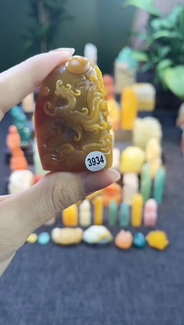 昌化石印石3934