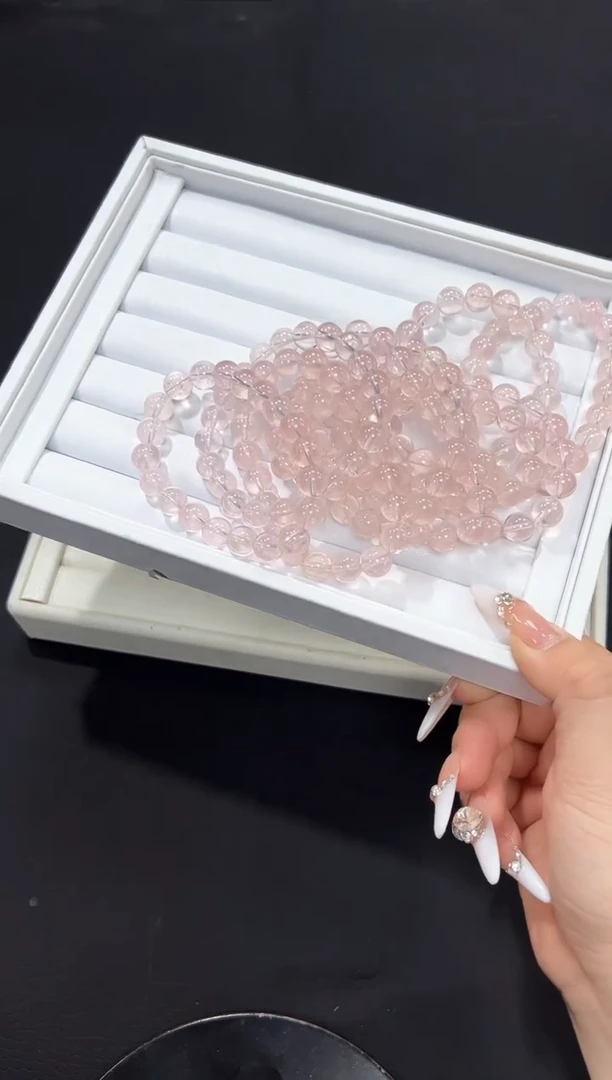 水晶手串未镶嵌73T多样性发其一【1条】默认微瑕